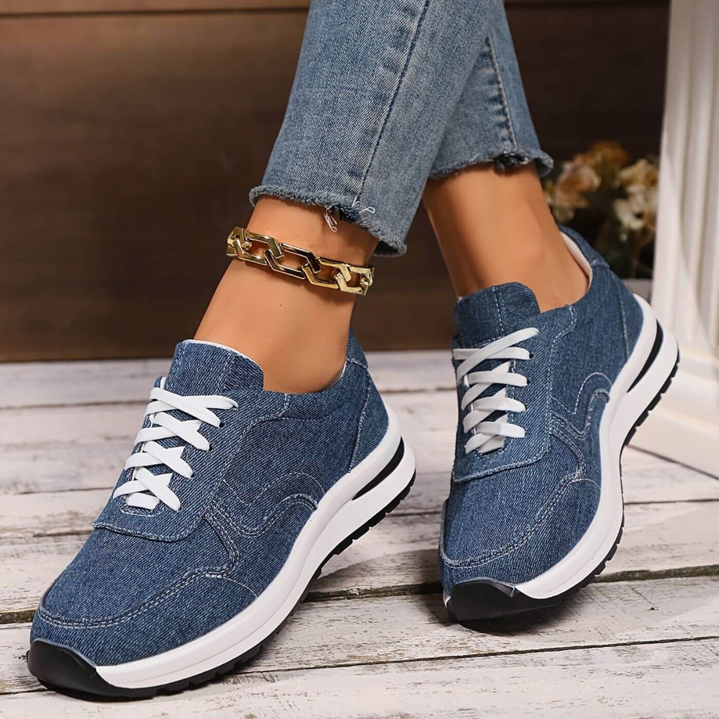 Lilian™ | Chaussures Orthopédiques à Semelles Épaisses