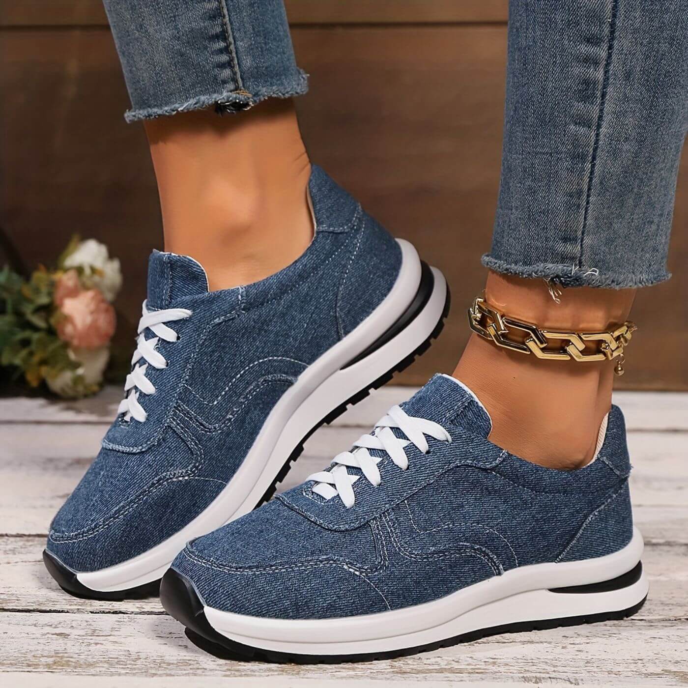 Lilian™ | Chaussures Orthopédiques à Semelles Épaisses