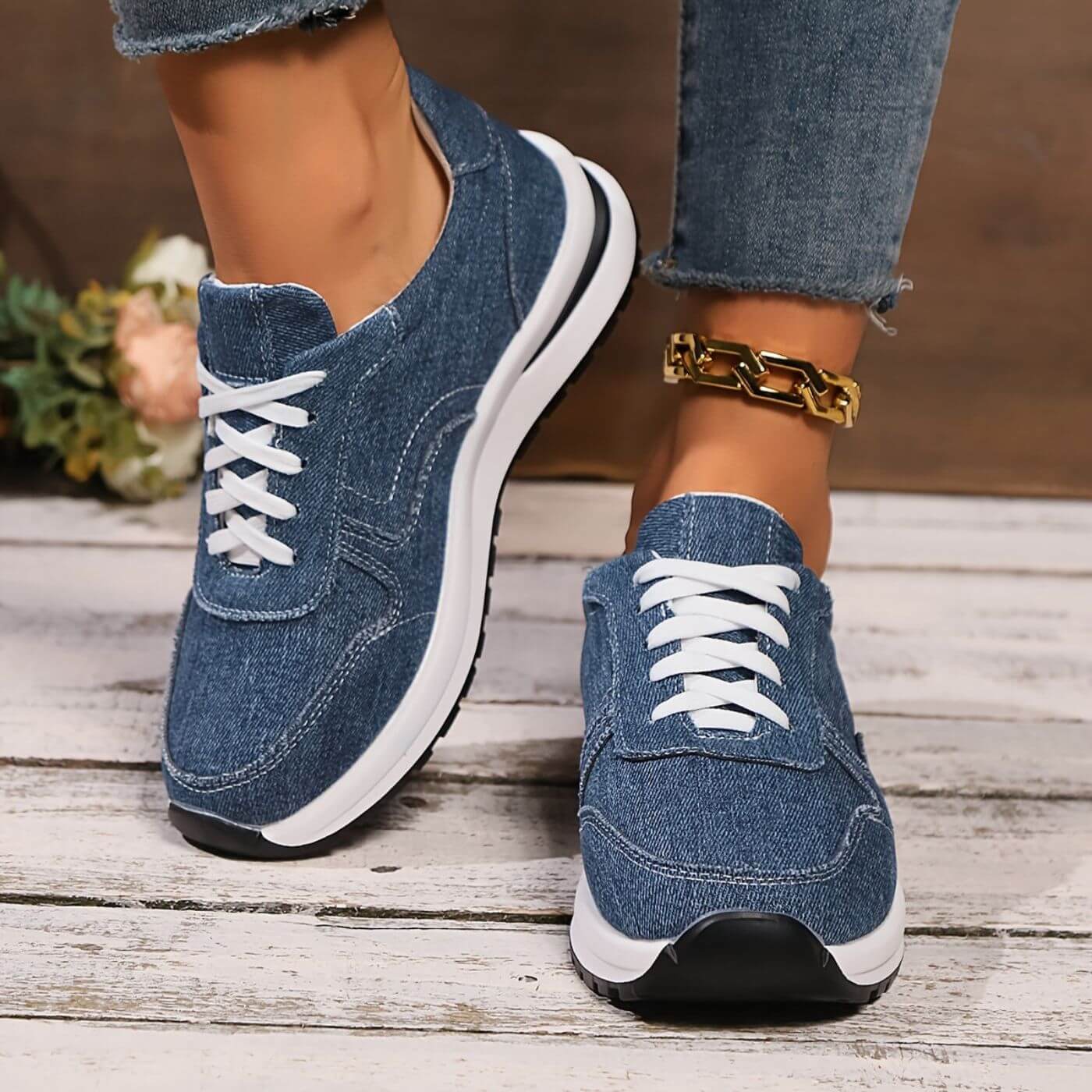 Lilian™ | Chaussures Orthopédiques à Semelles Épaisses