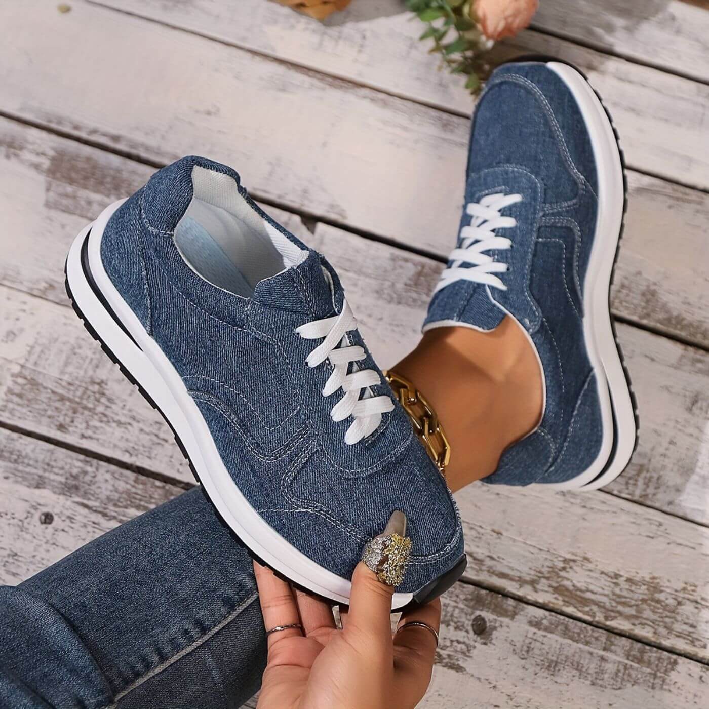 Lilian™ | Chaussures Orthopédiques à Semelles Épaisses