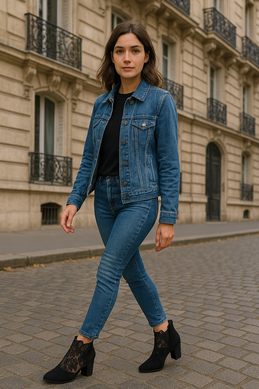 Fleur de Nuit – Bottines Élancées